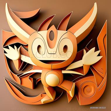 3D model Get Your Rotom Running Ykan and Rotom (STL)